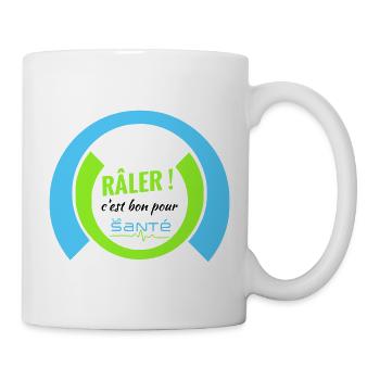 Complaining is good for your health - Mug - white - Right