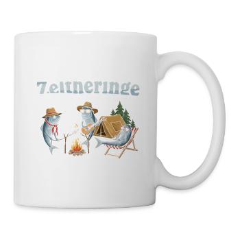 Tent pegs for camping adventures - Mug - white - Right