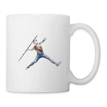 Javelin throw - Mug - white - Right