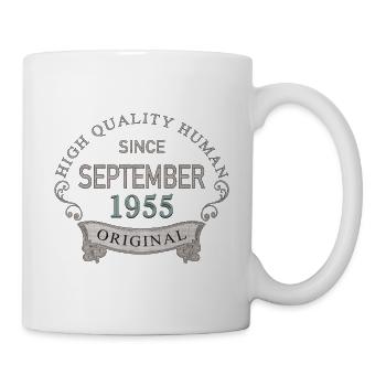 Depuis septembre 1955 - Mug blanc - blanc - Droite