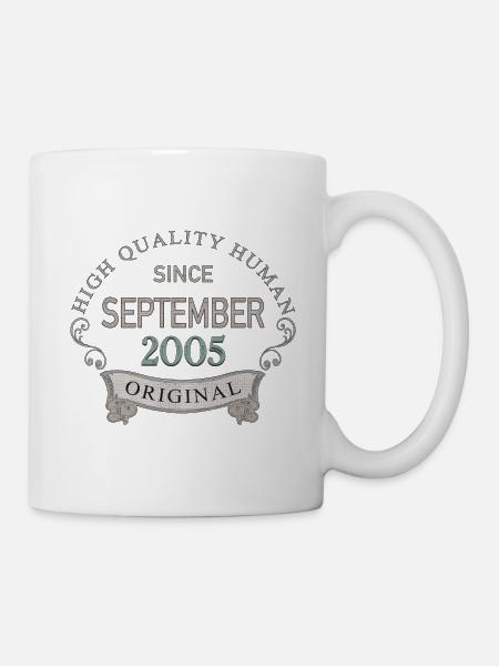 Seit_September_2005 - Tasse - Weiß