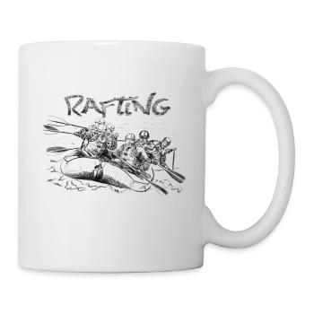 rafting - Mug blanc - blanc - Droite