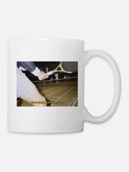 Tennis Match Humor Quote - Mug - white