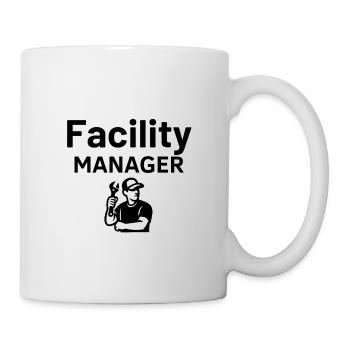 Facility Manager - Tasse - Weiß - Rechts