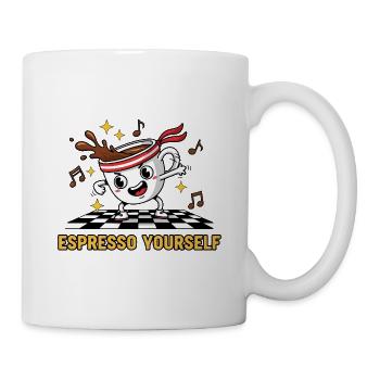 Dancepresso - Tasse - Weiß - Rechts