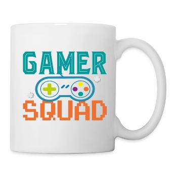 GAMER-Kader - Tasse - Weiß - Rechts