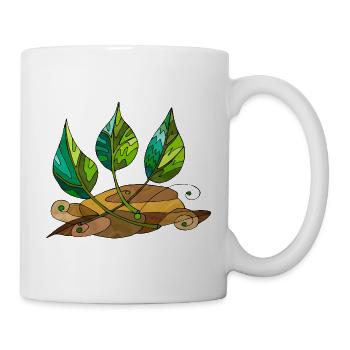 leaves - Mug - white - Right