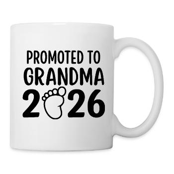 Promoted To Grandma 2026 - Mug - white - Right