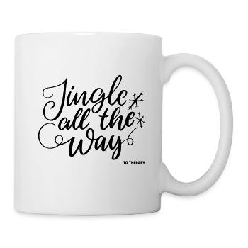 Jingle den ganzen Weg - Tasse - Weiß - Rechts
