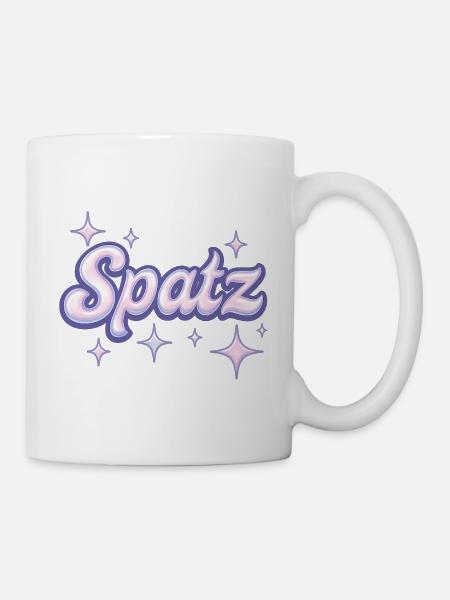 Spatz / Y2K Design - Tasse - Weiß