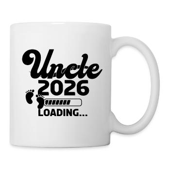 Oncle 2026 Chargement - Mug blanc - blanc - Droite