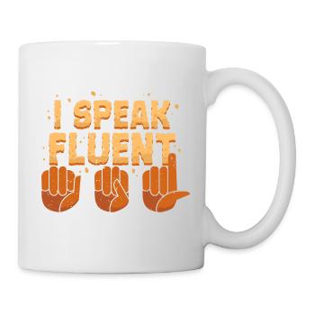 Deaf Deaf Hearing Impairment - Mug - white - Right