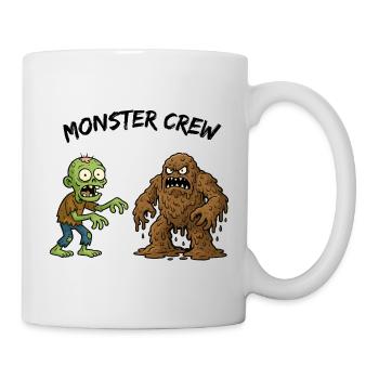 Zombie and Mud Monster Duo - Mug - white - Right