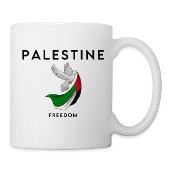 Free Palestine, Palestinian pride - Mug - white - Right