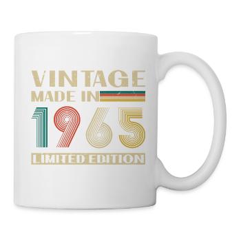 1965 Vintage Rétro Cadeau D'anniversaire - Mug blanc - blanc - Droite