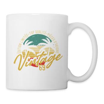 Vintage 1969 Limited Edition Anniversary - Mug - white - Right