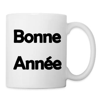 HAPPY NEW YEAR. NEW YEAR'S EVE. BEST WISHES - Mug - white - Right