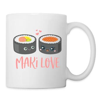 Maki Love Sushi Comic - Mug - white - Right