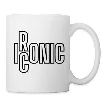 Ironic Bold Mono Typography - Mug - white - Right