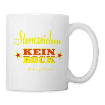 Signe du zodiaque - Kein Bock - - Mug blanc - blanc - Droite