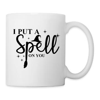 J’ai jeté un sort à toi sorcière Halloween - Mug blanc - blanc - Droite