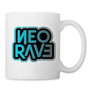 Neo Rave Neon Typography - Mug - white - Right