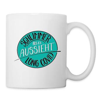 Worse than it looks, Long Covid - Mug - white - Right