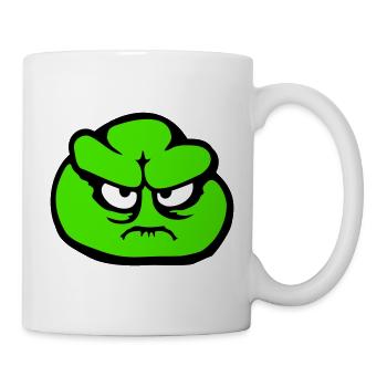 frog angry angry angry angry unhappy upset cute - Mug - white - Right