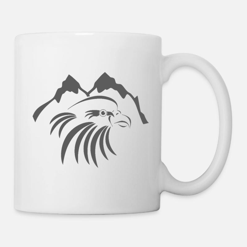 Adler_001a - Mug blanc - blanc