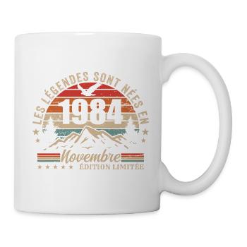 Awesome since November 1984 | November 1984 - Mug - white - Right