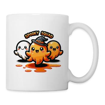 Spooky Squad Halloween Squid Trio - Mug - white - Right