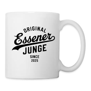 Echter Essen Hoodie Shirt Tasse Strampler - Tasse - Weiß - Rechts