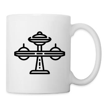 space station - Mug - white - Right