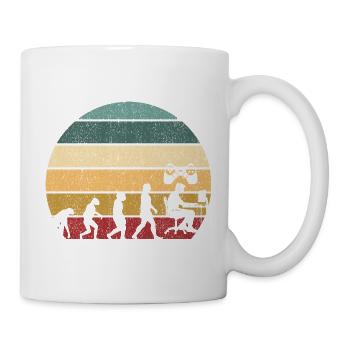 Gamer Game Video Game Blueberry Vintage Gaming - Mug - white - Right