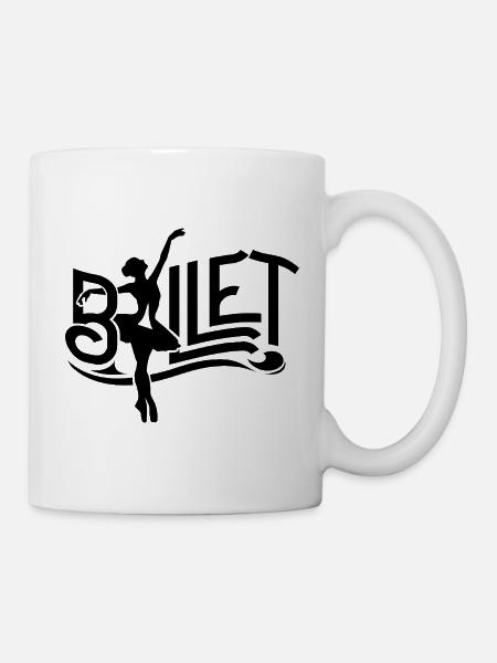 Ballett - Tasse - Weiß