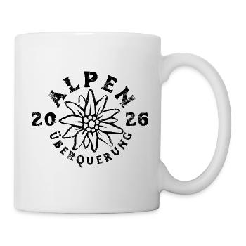 Crossing the Alps 2026 - Edelweiss Hiking - Mug - white - Right