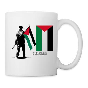 Abstract Sluette Colorful Blocks - Mug - white - Right