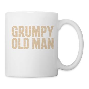 Grumpy Old Man Loading - Tasse - Weiß - Rechts