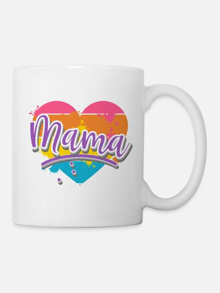 Mama - Tasse - Weiß