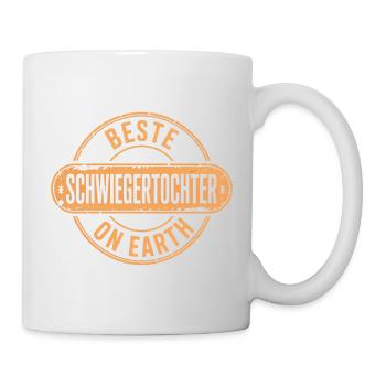 Beste Schwiegertochter Geschenk - Tasse - Weiß - Rechts