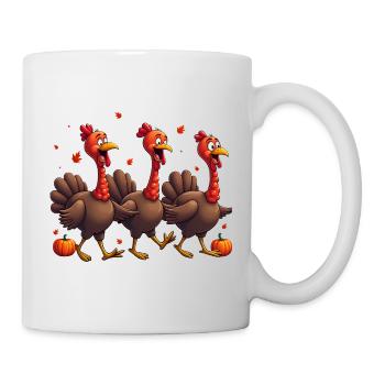 Thanksgiving Truthahn Baby - Tasse - Weiß - Rechts
