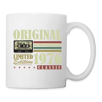 Original 1976 Vintage Vintage Anniversaire Rétro - Mug blanc - blanc - Droite