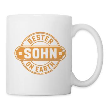 Bester Sohn - Tasse - Weiß - Rechts