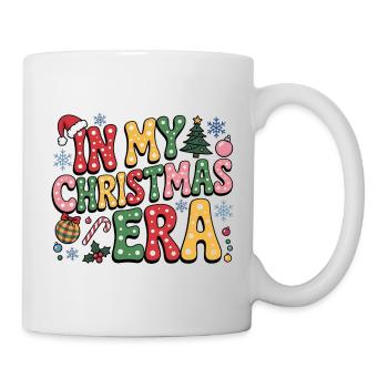 À l’époque de Noël - Mug blanc - blanc - Droite