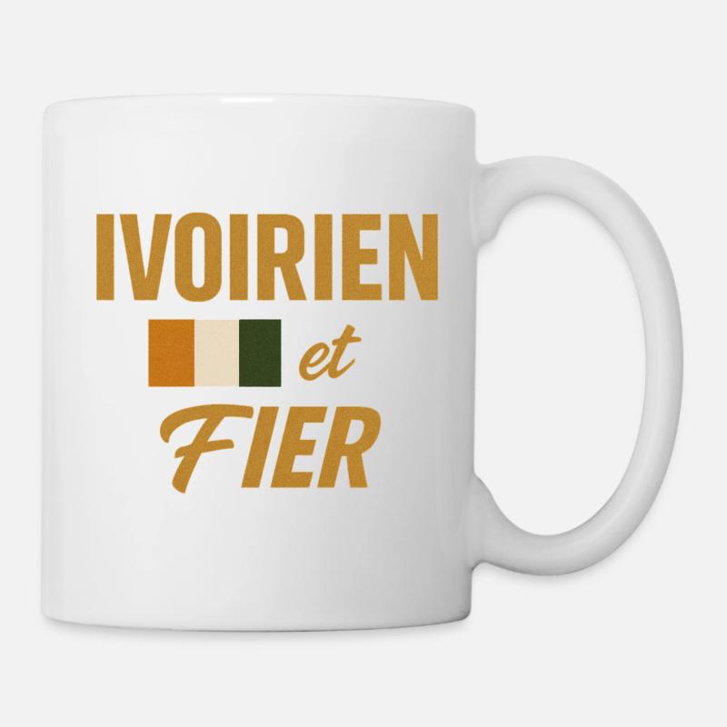 Ivorian and Proud 🇨🇮 - Mug - white