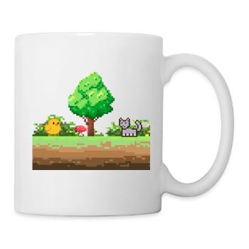 Pixel Garden Adventure - Mug - white - Right