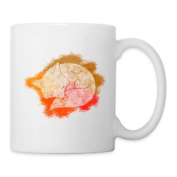 Zentangle Fox - Mug - white - Right