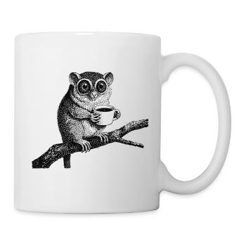Kaffee Tarsier - Tasse - Weiß - Rechts