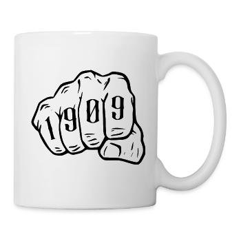 1909 Ruhrpott Fußball Dortmund Edition - Tasse - Weiß - Rechts