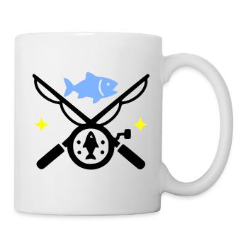 Fishing & Fishing | Petri Heil Hobby Logo - Mug - white - Right